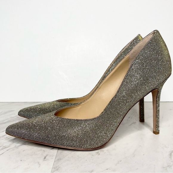Veronica Beard Shoes - Veronica Beard Nathalia Metallic Pointy Toe Pump 9 1/2